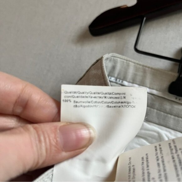 Hugo Boss Cotton Trouser pants Sz 34R - Picture 8 of 11